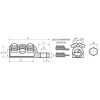 КВТ Наконечник болтовой луженый 3НБЕ-300/400(Л) 65831 KVT