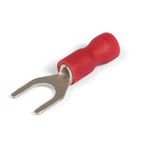 КВТ Наконечник изолированный вилочный НВИ 6.0–5 (мин партия 500 шт.) 47490 KVT
