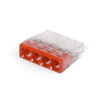 КВТ Миниатюрная клемма Wago 2273–243 с контактной пастой 60930 (цена за уп.) KVT
