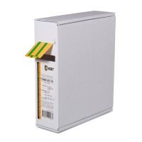КВТ Термоусаживаемя трубка в евро-боксе Т-BOX-4/2 (желто-зеленая) 65598 KVT