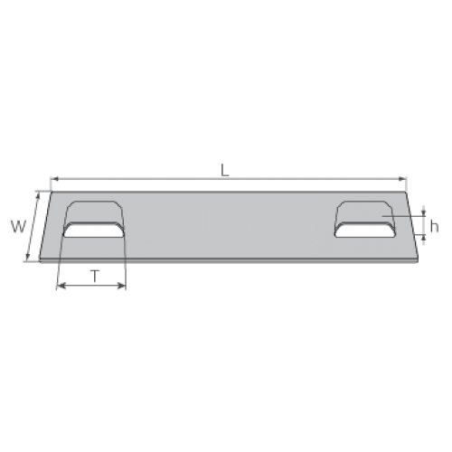 КВТ Бирка кабельная стальная МБC (304) 89х10 (мин партия 100 шт.) 71878 KVT