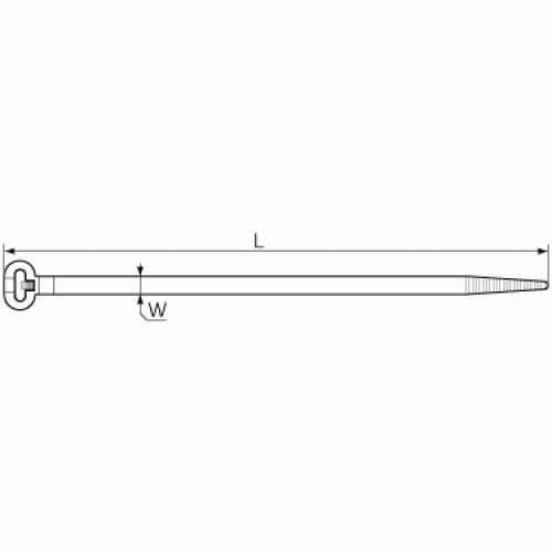 КВТ Стяжка крепежная КСЗ 3x100 58491 (цена за уп.) KVT