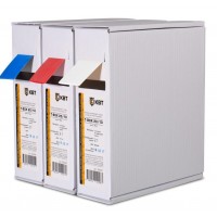 КВТ Термоусаживаемя трубка в евро-боксе Т-BOX-16/8 прозрачная (10м) 78577 KVT